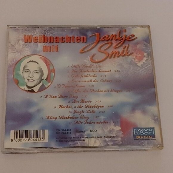 Weihnachten mit Jantje Smit 2000 Christmas CD Christmas with Jantje Smit CD - Picture 3 of 5